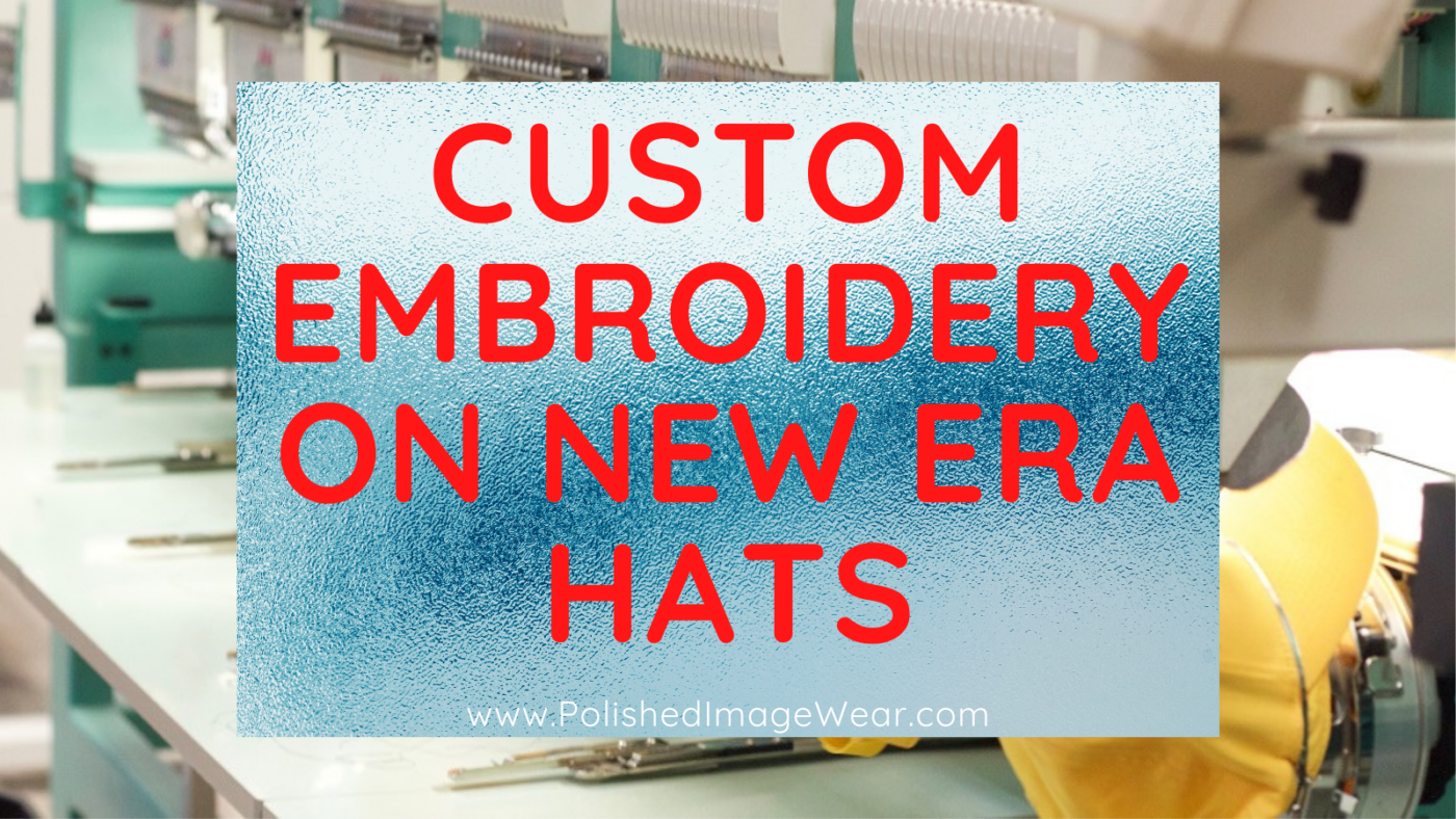 Custom Embroidery On New Era Hats