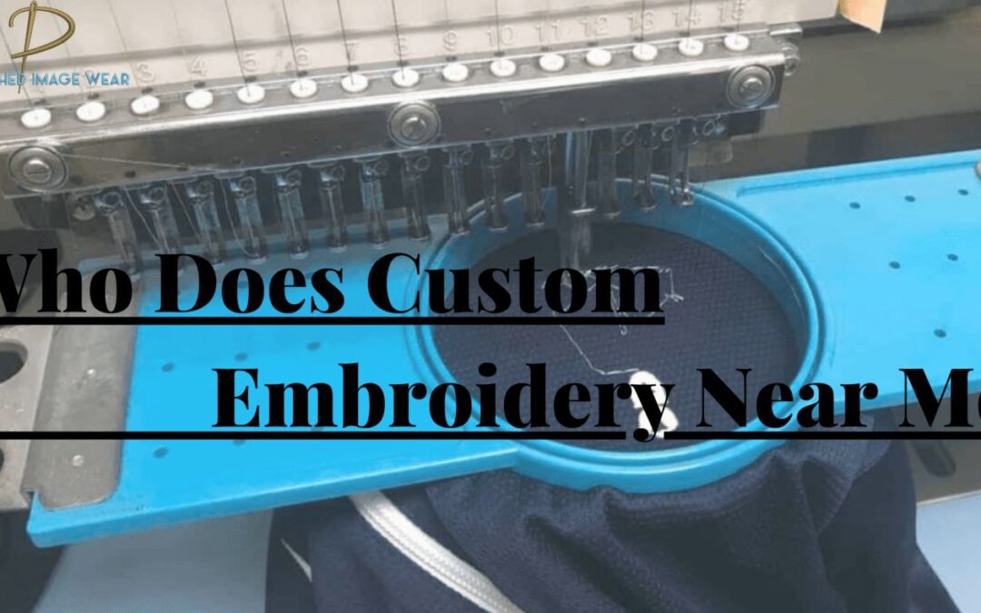 Craft Your Signature Style: Custom Embroidery Services in Laguna Hills Await!